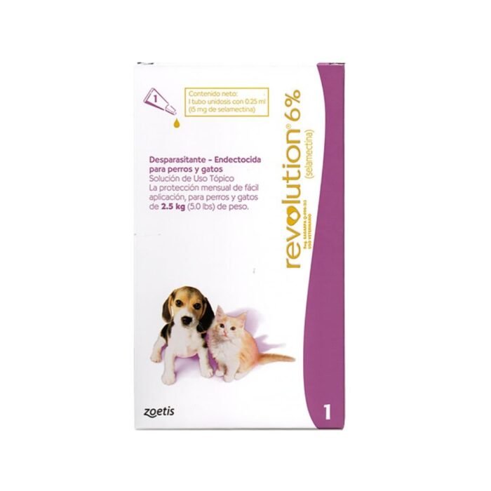 Revolution Cachorro Hasta 2,5 Kg - Imagen 1
