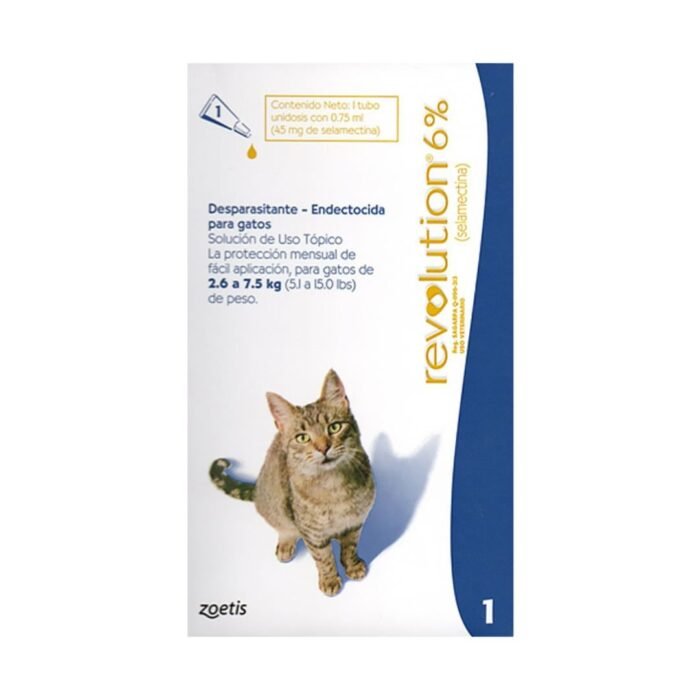 Revolution Gatos De 2,6 A 7,5 Kg - Imagen 1