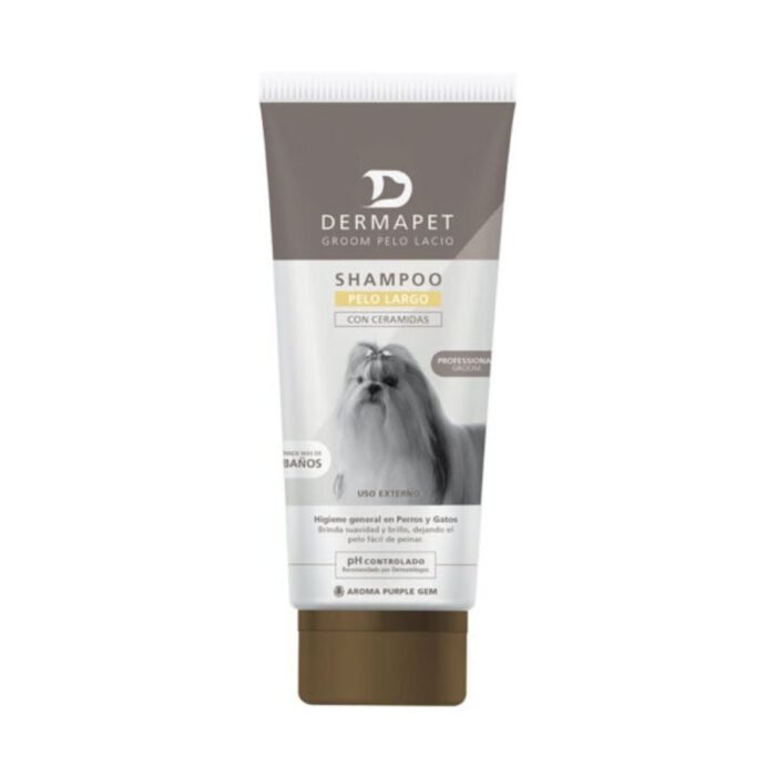 Dermapet Shampoo Pelo Largo 250 ml - Imagen 1