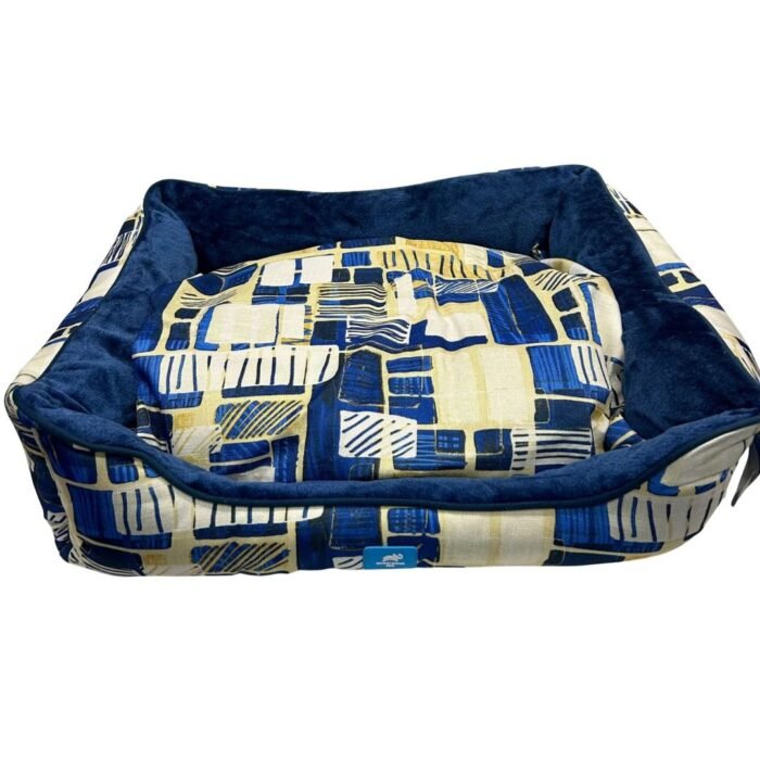 Cama Animal Planet Formas Azul 70X60X18 Cm - Imagen 1