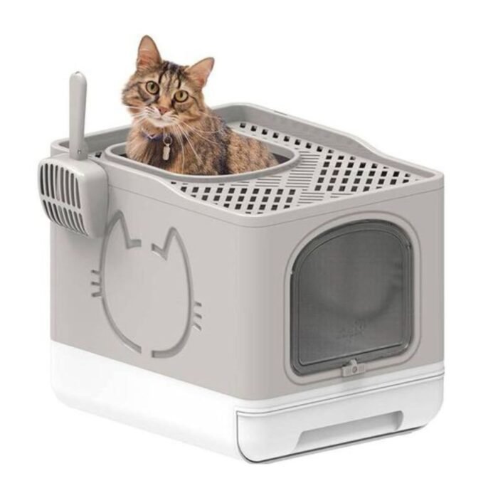 Sanitario Cerrado Para Gatos - Imagen 1