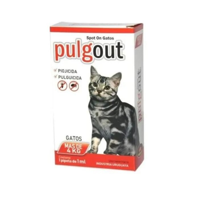 Pulgout Gatos Mas De 4 Kg - Imagen 1