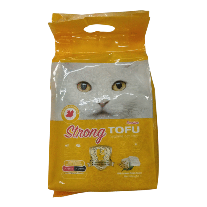 Sanitario De Tofu Biodegradable Aroma Limon Absorbe 7 litros - Imagen 1