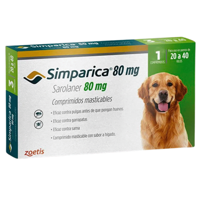Tableta Antiparasitaria Para Perros De 20 a 40 Kg - Imagen 1